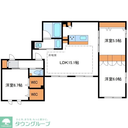 Premium Maison光の物件間取画像